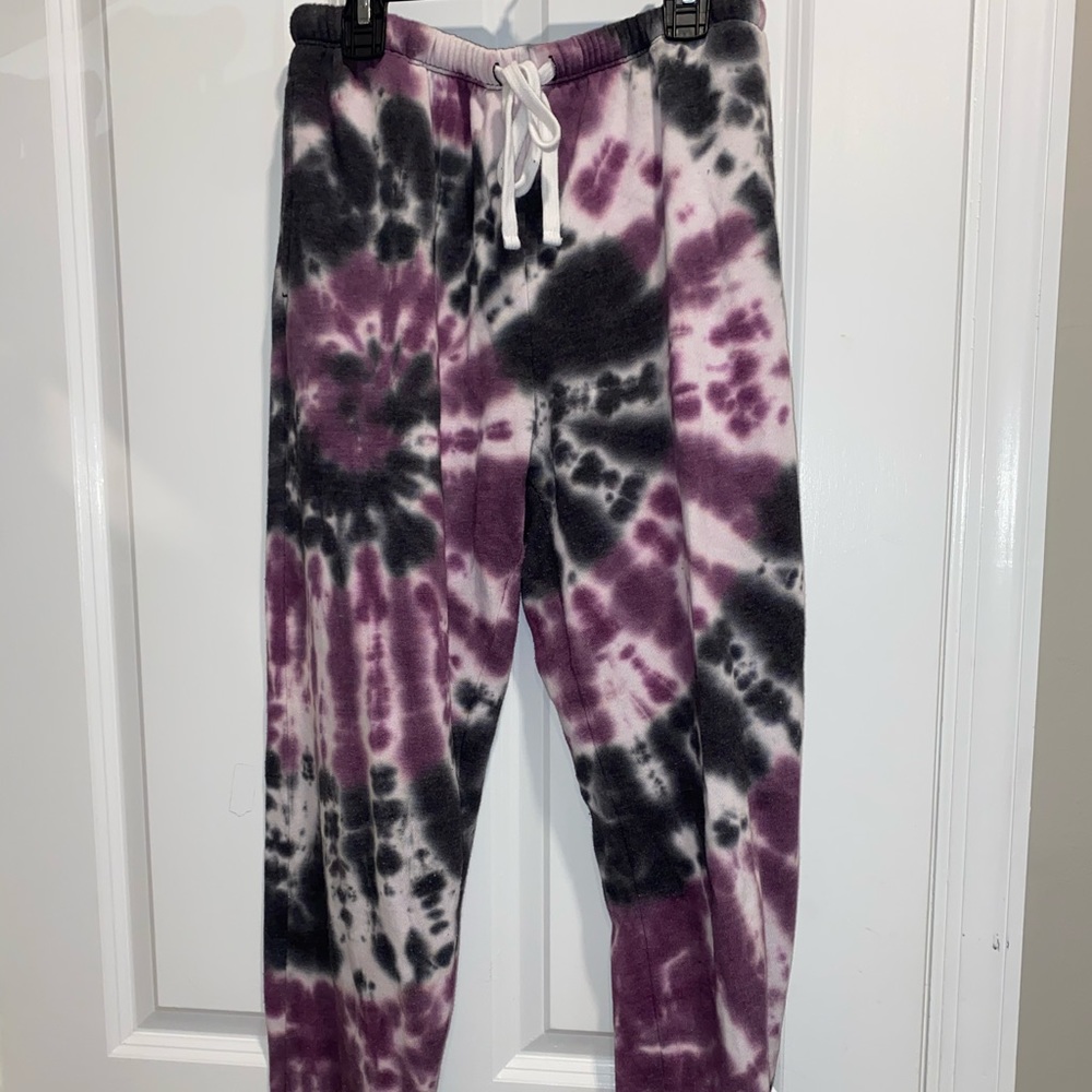 Garage tie dye sweatpants